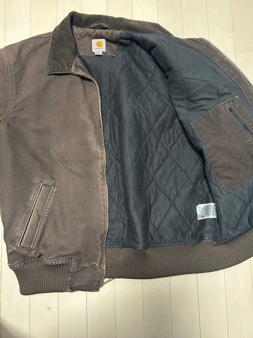 Carhartt ダークブラウン　デトロイトジャケット値下げ可能‼️