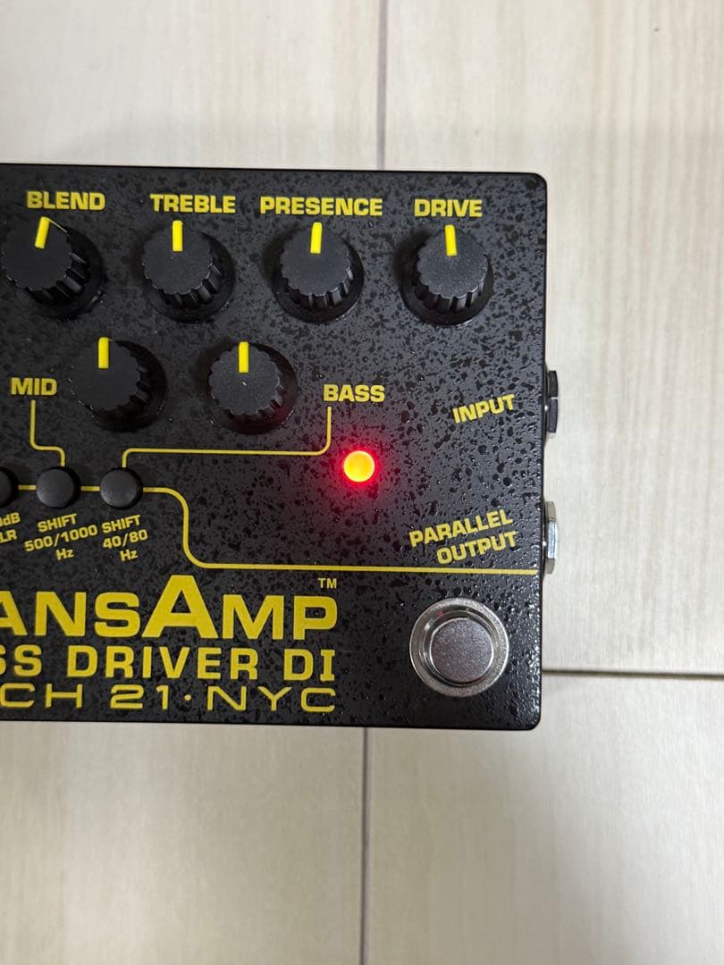 【ジャンク】TECH 21 NYC SansAmp BASS D DI