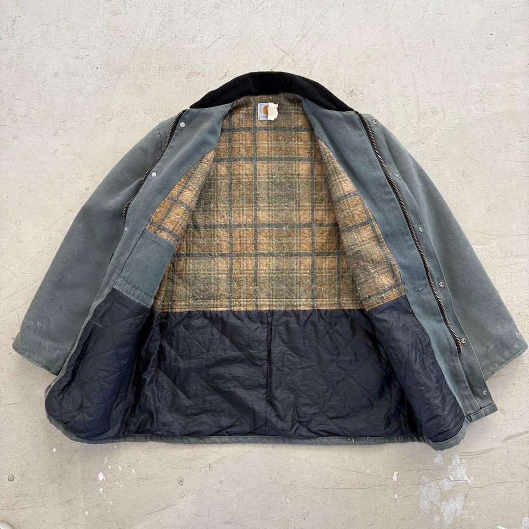 80s USA製 Carharttダックコート ブランケット M〜L相当
