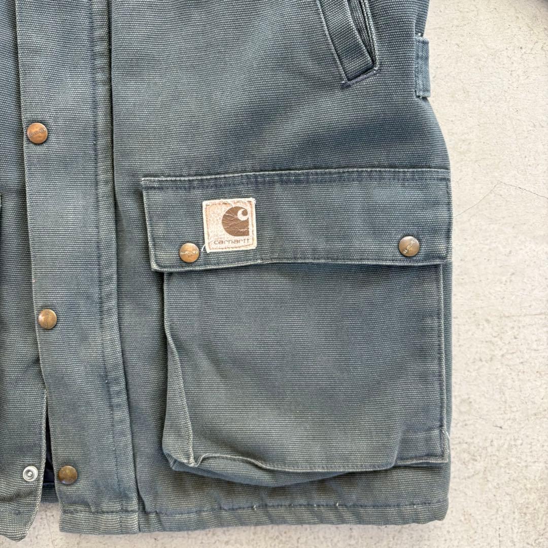80s USA製 Carharttダックコート ブランケット M〜L相当
