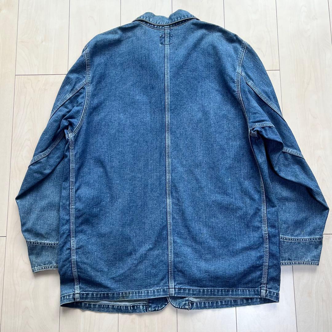 90s Lee 0412 デニム カバーオール 91-J ハウスタグ 復刻 M