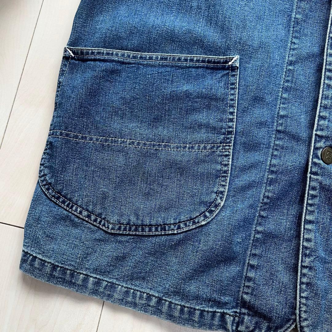 90s Lee 0412 デニム カバーオール 91-J ハウスタグ 復刻 M