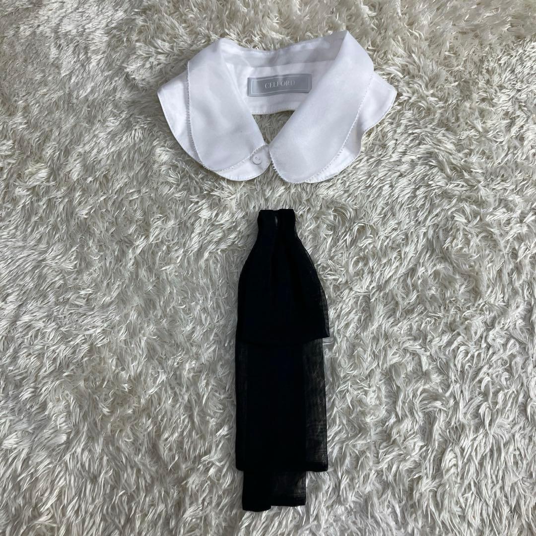 美品✨人気 セルフォード デタッチャブルボウ&カラーカーデ 4way 近年