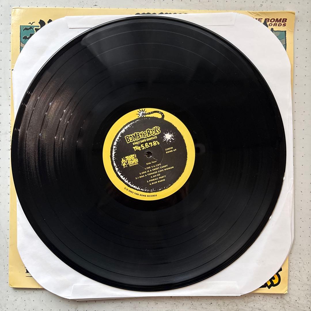 The 5.6.7.8's / Bomb the Rocks 2LP 希少盤