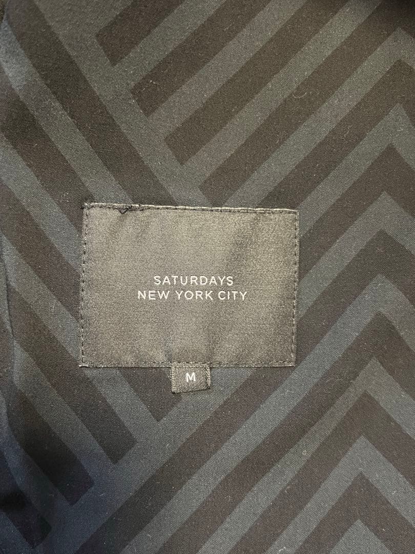 SATURDAYS NEW YORK CITY ／MA-1 ／BLK／M