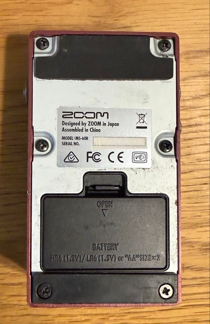 ベース MULTI STOMP MS60B for Bass ZOOM