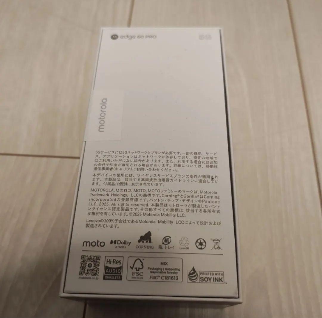 か*ん様 Motorola edge 60 pro デュアルSIM 新品　一括払