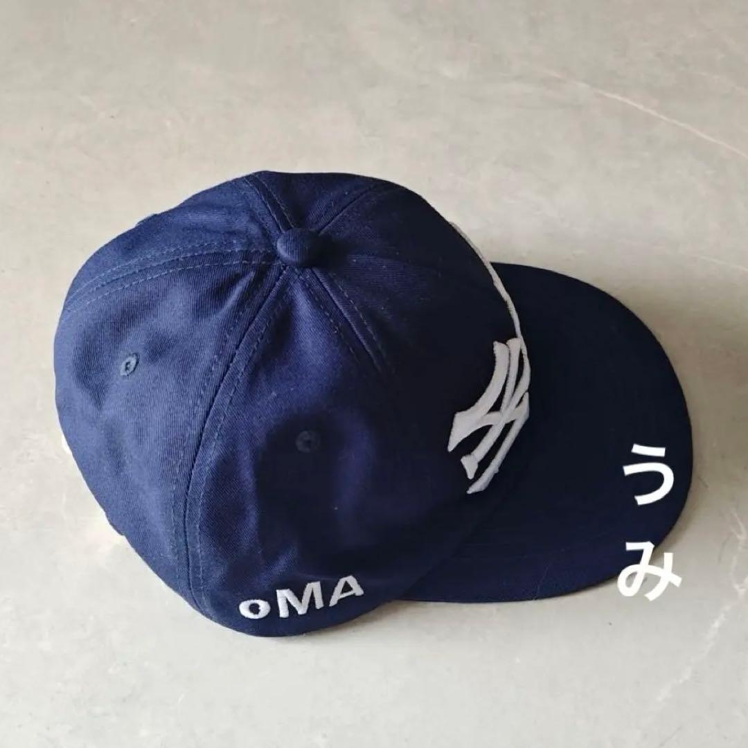 OMA STUDIOS x NY HAT ネイビー ベースボールキャップ