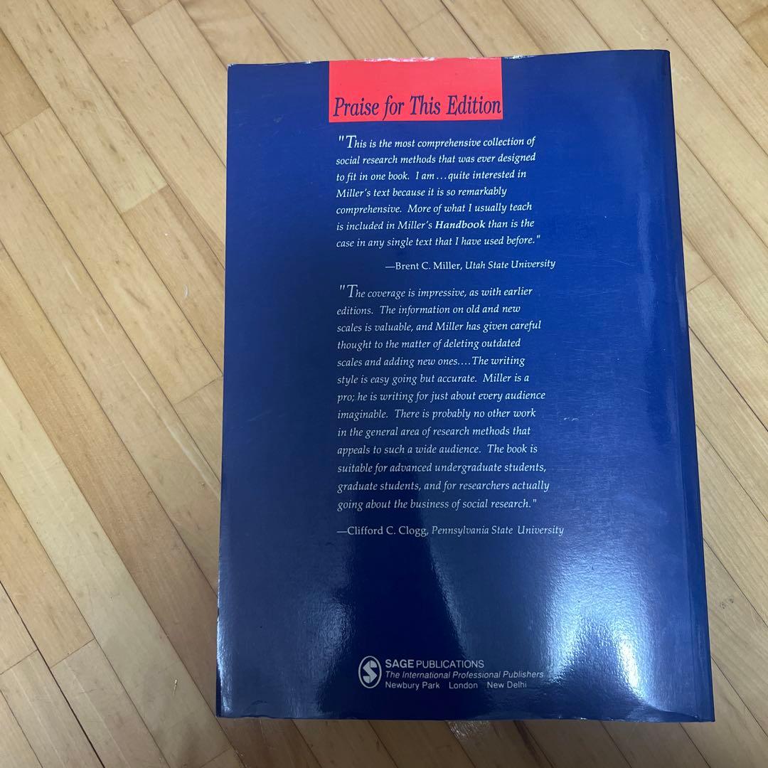 洋書 Research Design and SocialMeasurement