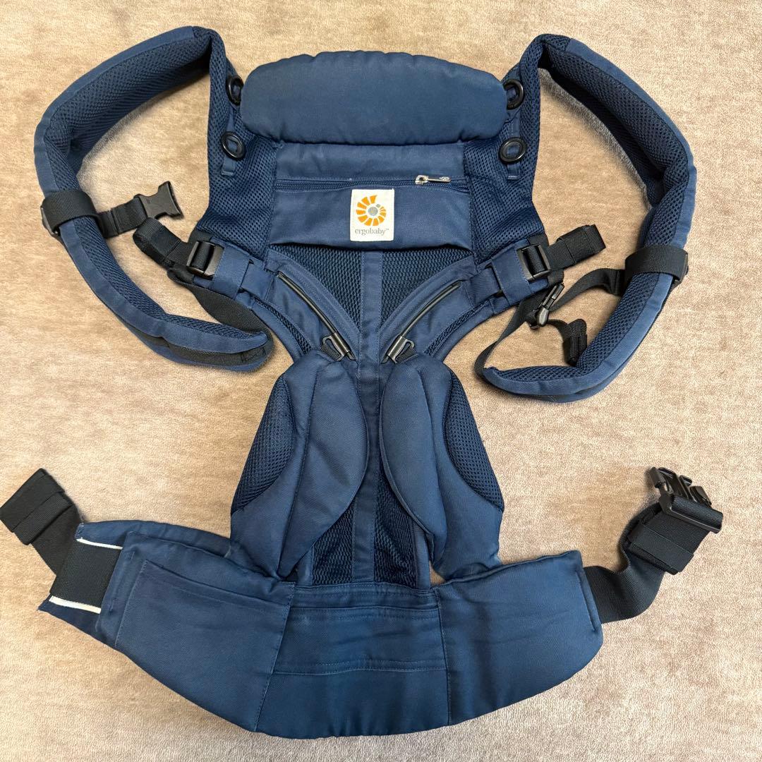 ergobaby 抱っこ紐 オムニ360 ミッドナイトブルー セット