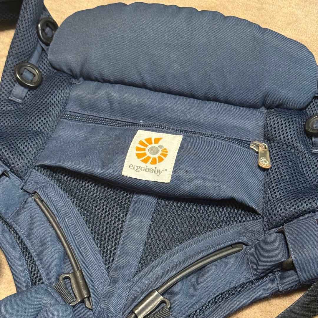 ergobaby 抱っこ紐 オムニ360 ミッドナイトブルー セット