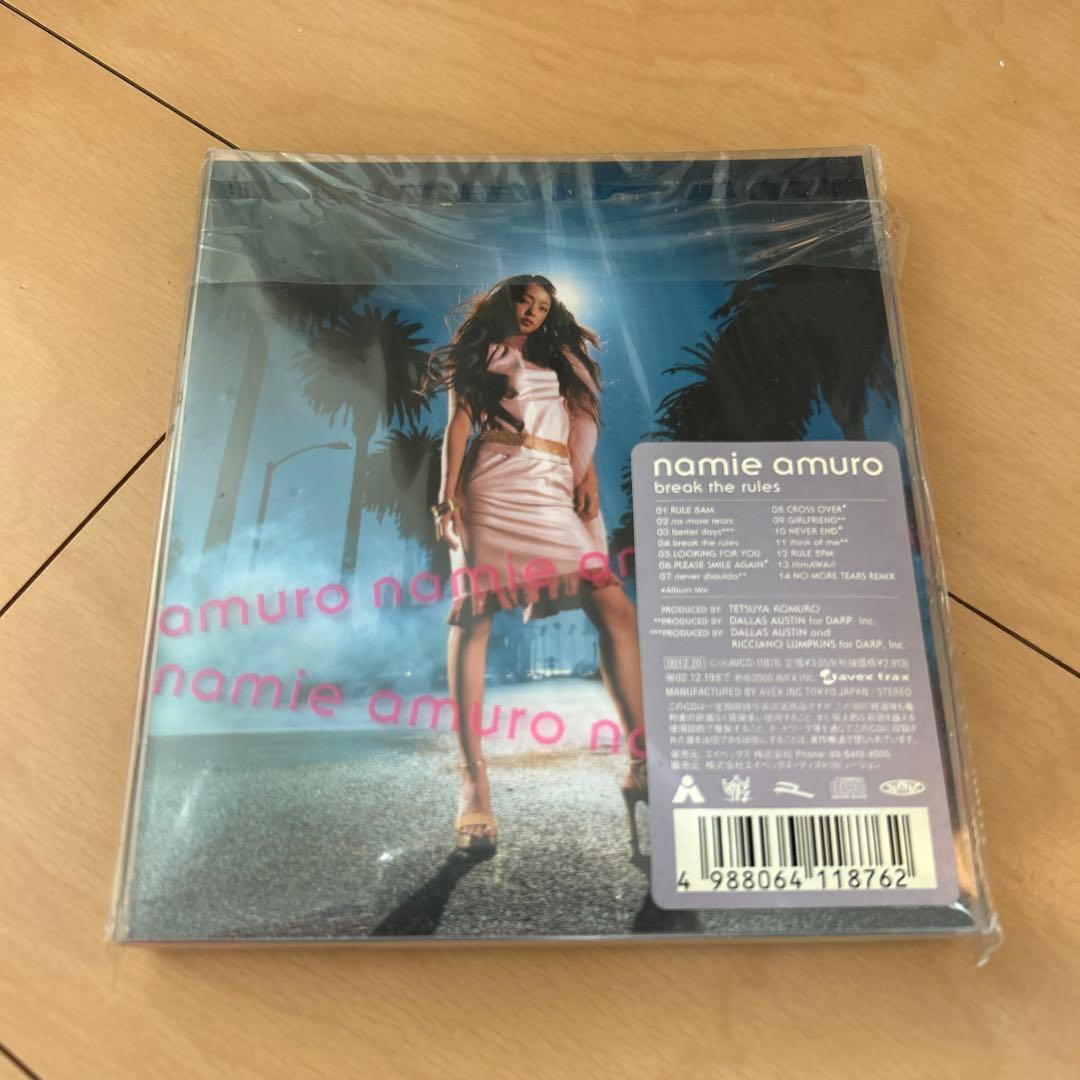【即購入ok!!】安室奈美恵『break the rules』初回 新品未開封