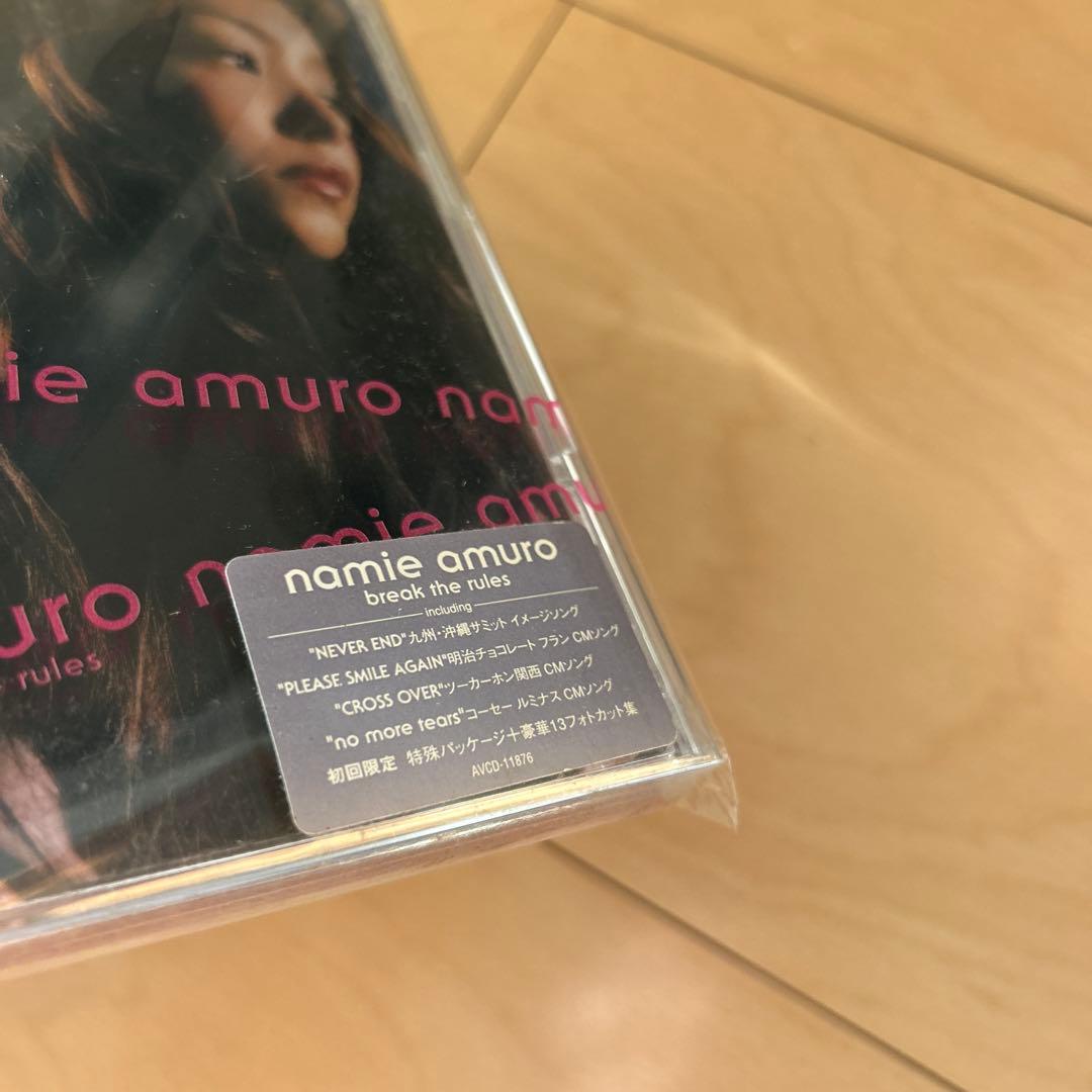【即購入ok!!】安室奈美恵『break the rules』初回 新品未開封