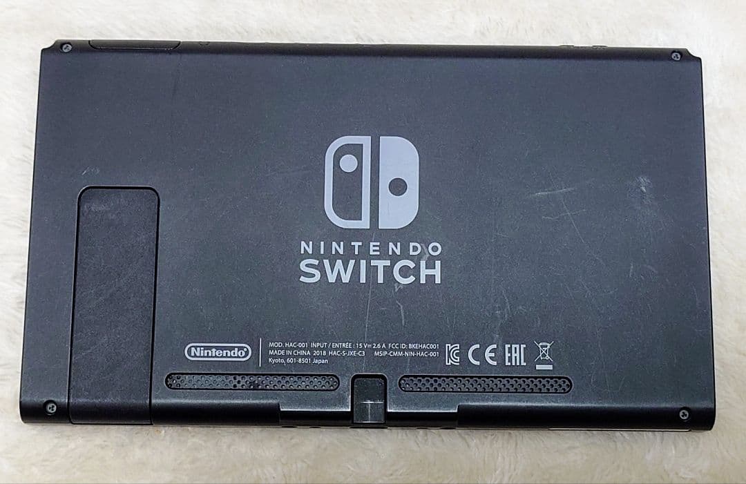 【中古美品】Nintendo Switch 本体 ネオンレッド／ネオンブルー 他