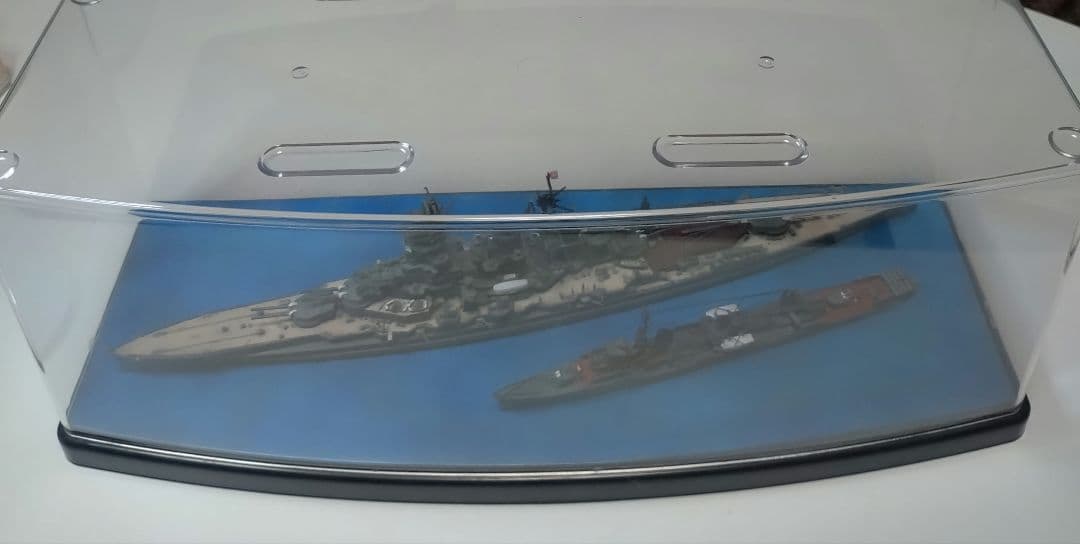 1/700 金剛（フジミ）雪風（アオシマ更新版）全塗装　　 　完成品