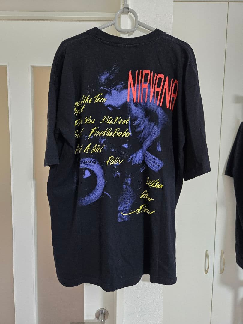 90s NIRVANA Tシャツ  COBAIN