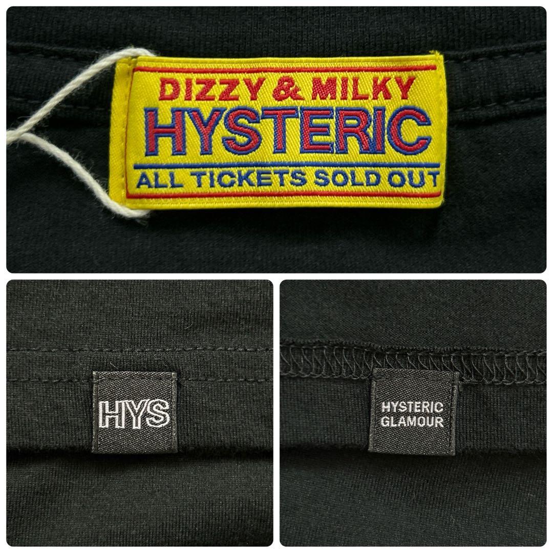 3553M【ダグ付き新品】ヒステリックグラマー☆ヒスガール ビッグロゴ Ｔシャツ