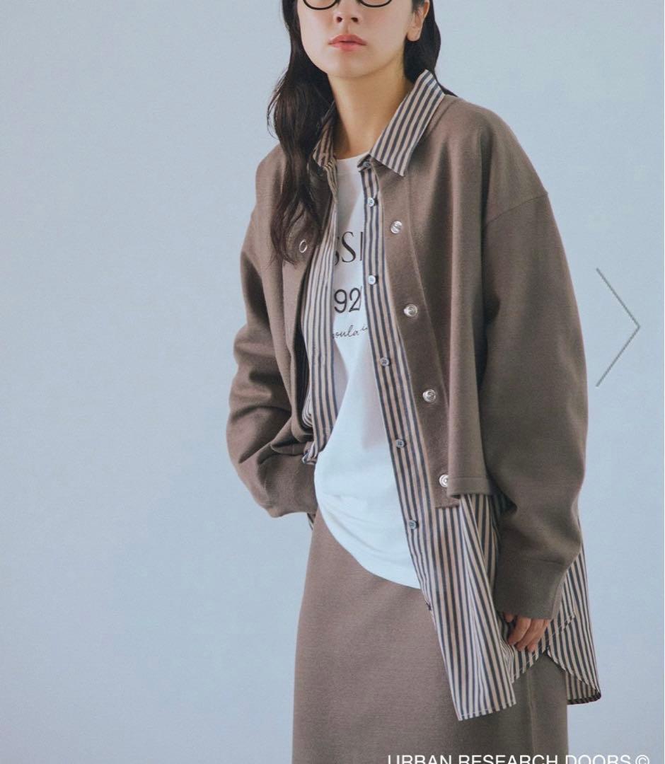 新品☆アーバンリサーチドアーズ　リングドットカーディガン