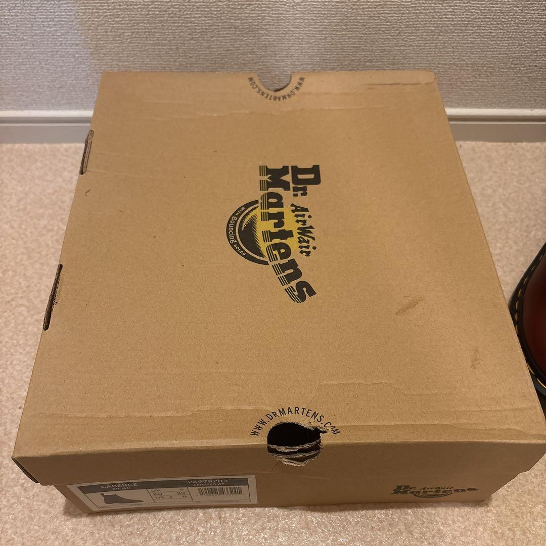 Dr.Martens サイドゴアブーツ CADENCE ブラウン UK6 25