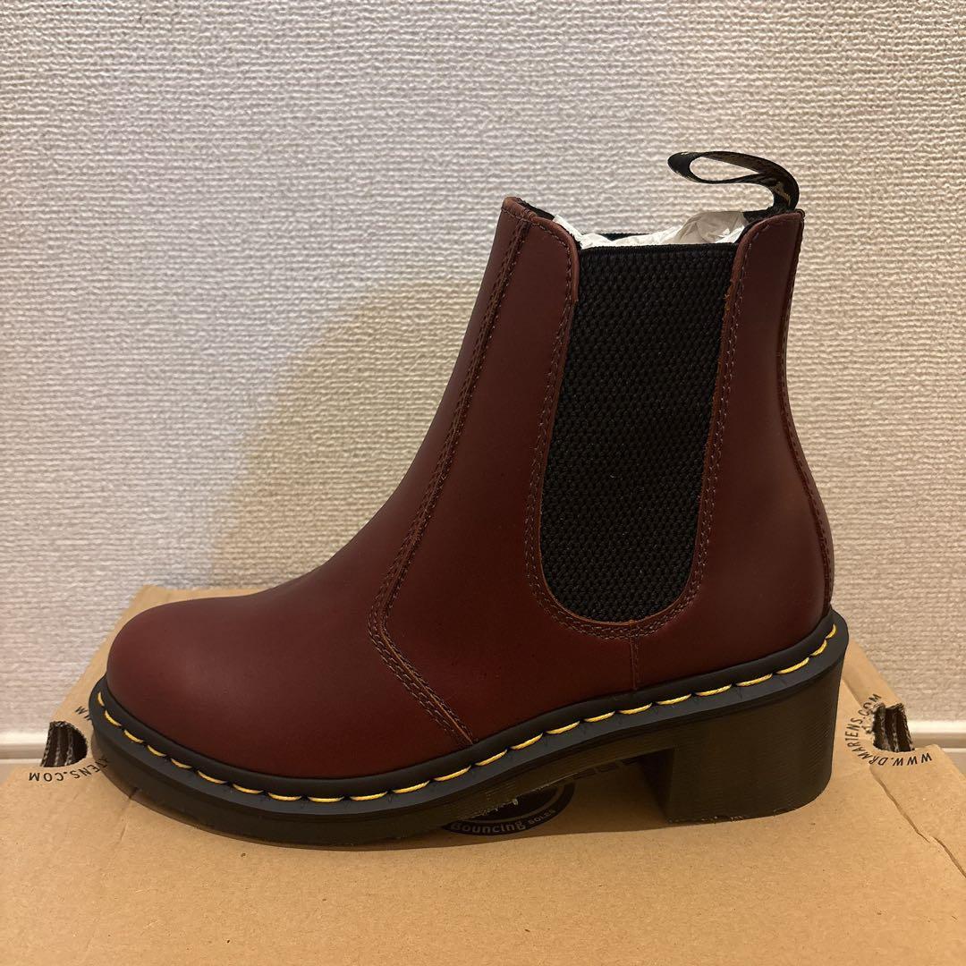 Dr.Martens サイドゴアブーツ CADENCE ブラウン UK6 25