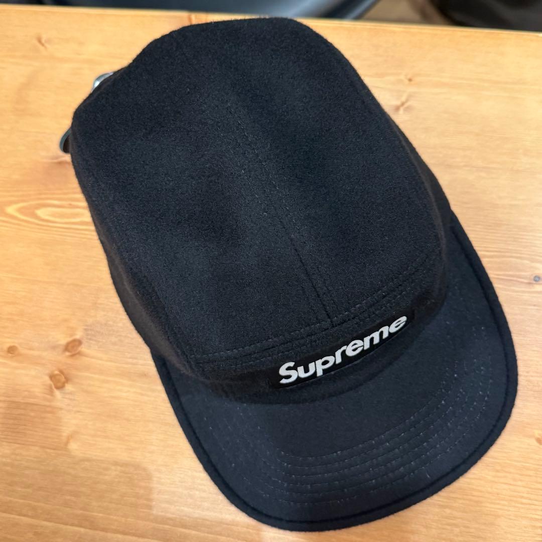 supreme シュプリーム　ボックスロゴ　キャップ　ブラック　黒