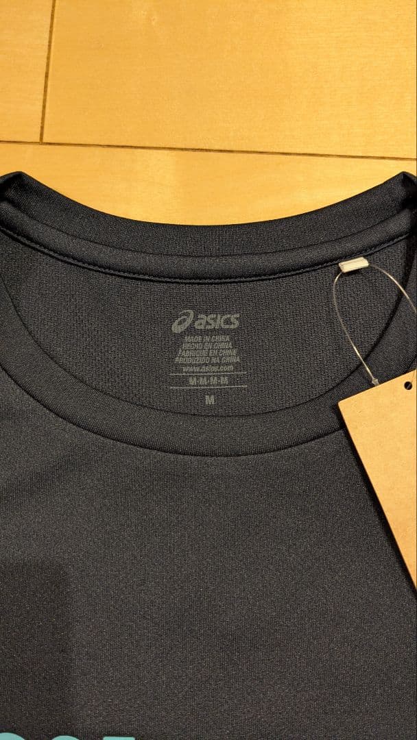 【新品】ASICS 東京マラソン　2025 Tシャツ ブラック　М