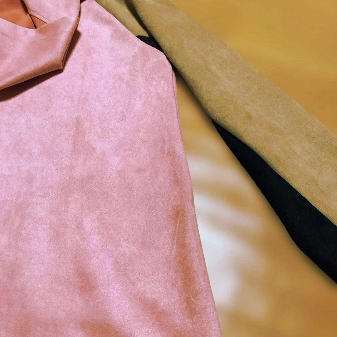 専用。フード付きジップアップコート未使用品。M〜L。