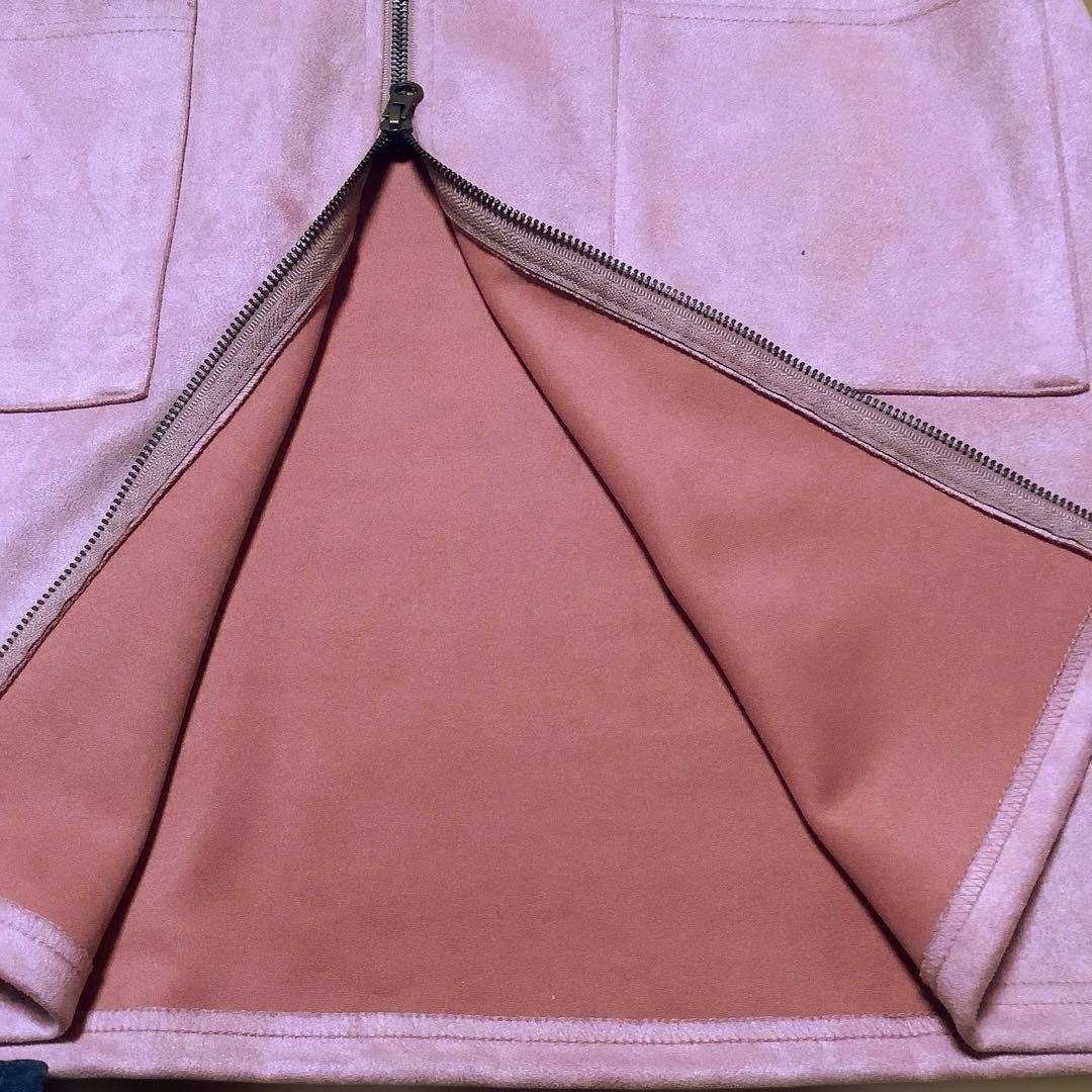 専用。フード付きジップアップコート未使用品。M〜L。