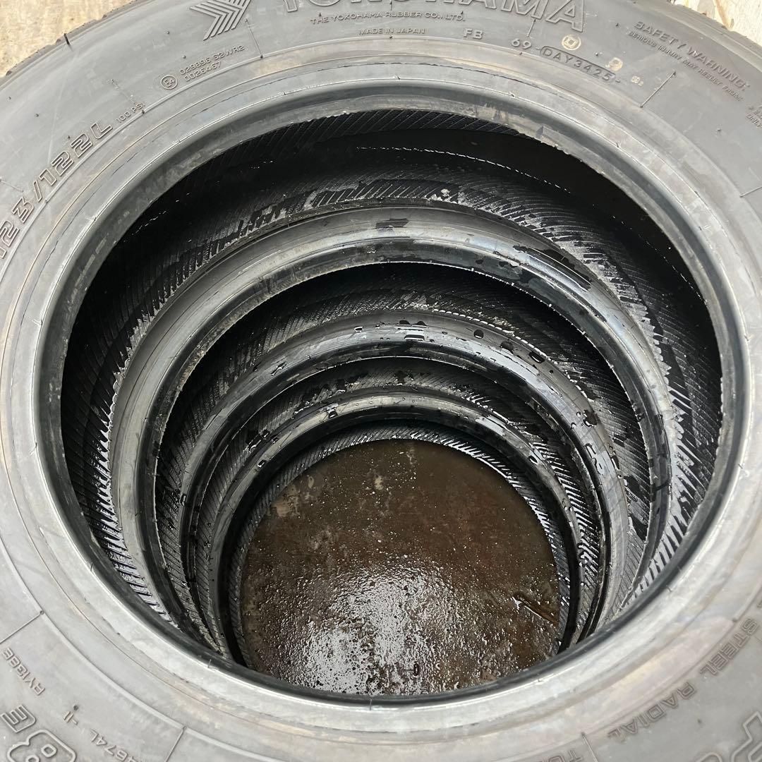 【新車外】225/80R17.5　123/122L　ヨコハマ　縦目　RY138E