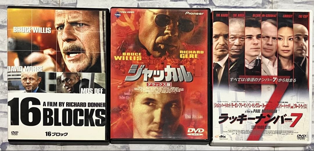 洋画34本まとめ売りレンタル落ち★Ｂウィリス・Ｂピット・Jステイサム・Tクルーズ