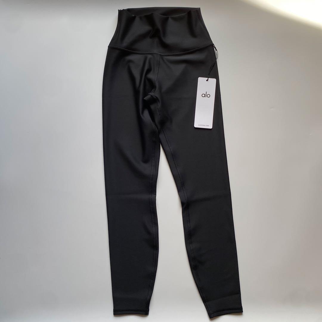 【新品】ALO 7/8 ハイウエスト Airlift レギンス ブラック XS