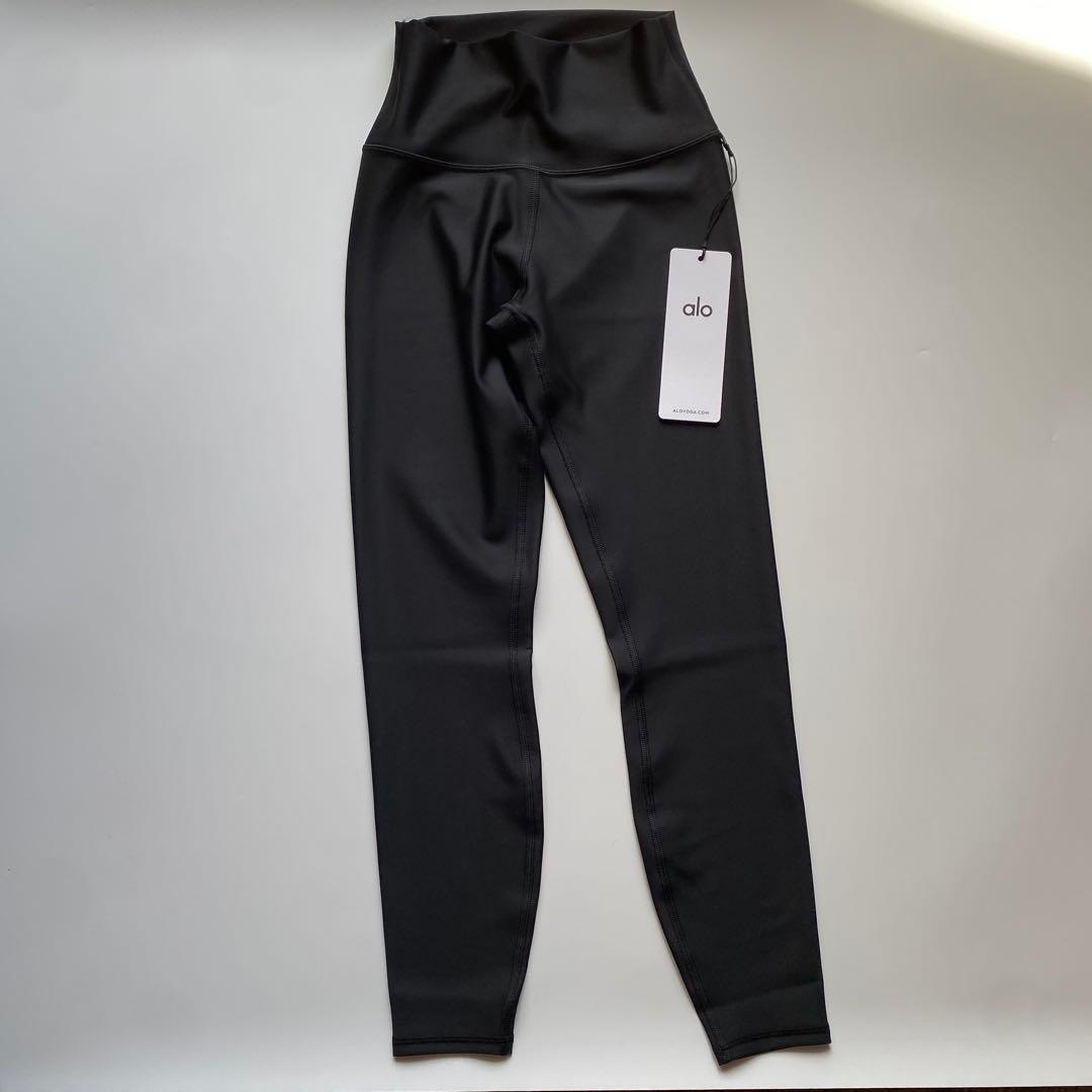 【新品】ALO 7/8 ハイウエスト Airlift レギンス ブラック XS