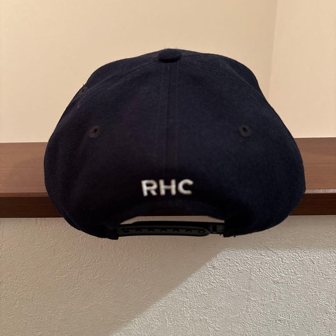 希少 美品 RHC アールエイチシー LOGO ロゴ キャップ 黒