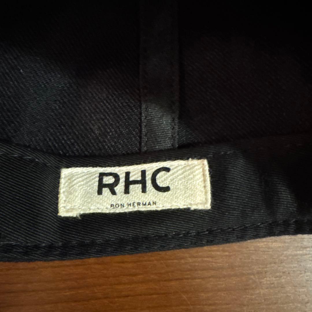 希少 美品 RHC アールエイチシー LOGO ロゴ キャップ 黒