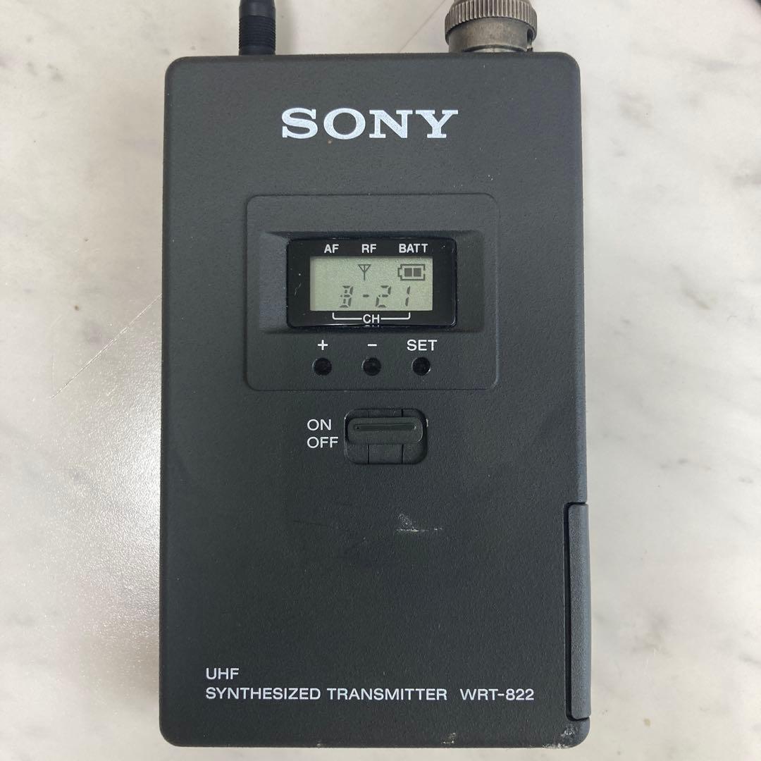 SONY ソニー WRT-822 ワイヤレストランスミッター マイク 送信機 ④