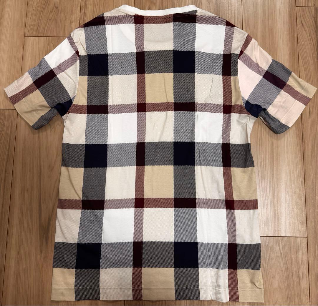 Black Label チェック柄 Tシャツ（Lサイズ）