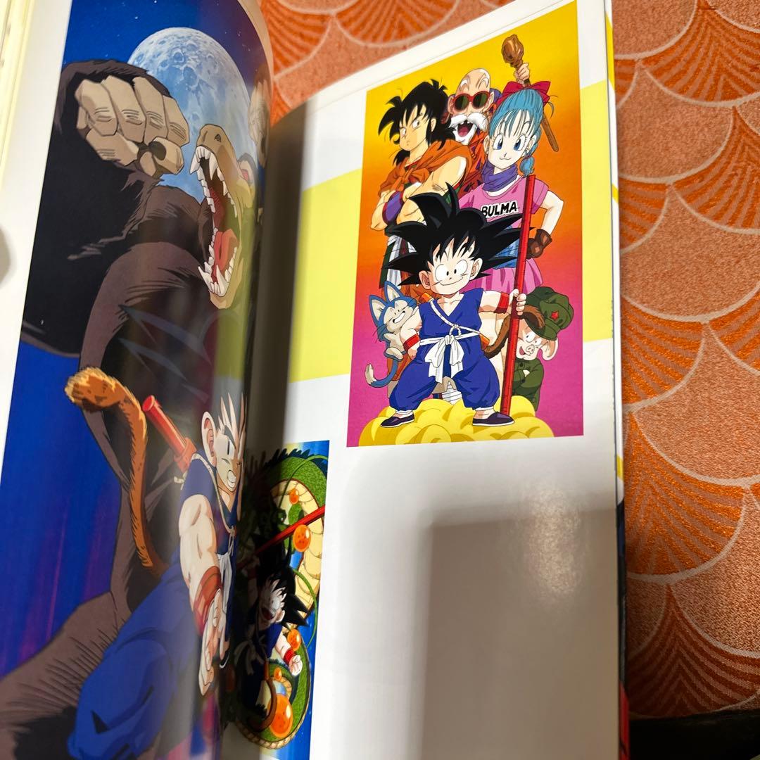 新品未使用　最終値下げ集英社　ドラゴンボールアニメ　イラスト集　金色の戦士鳥山明