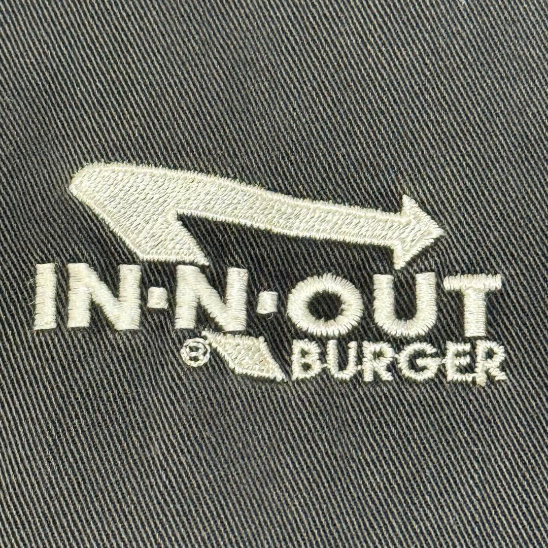 【良フェード】IN-N-OUT BUGER ジャケット USA製 ヴィンテージ