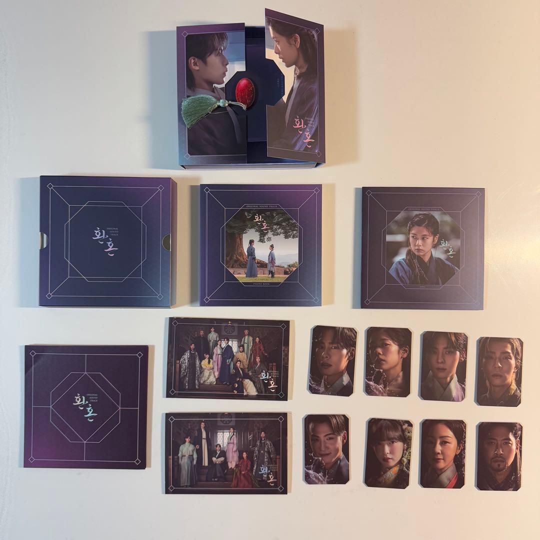 【韓国ドラマ】還魂OST CD Purple&White 2個＋初回限定ポスター