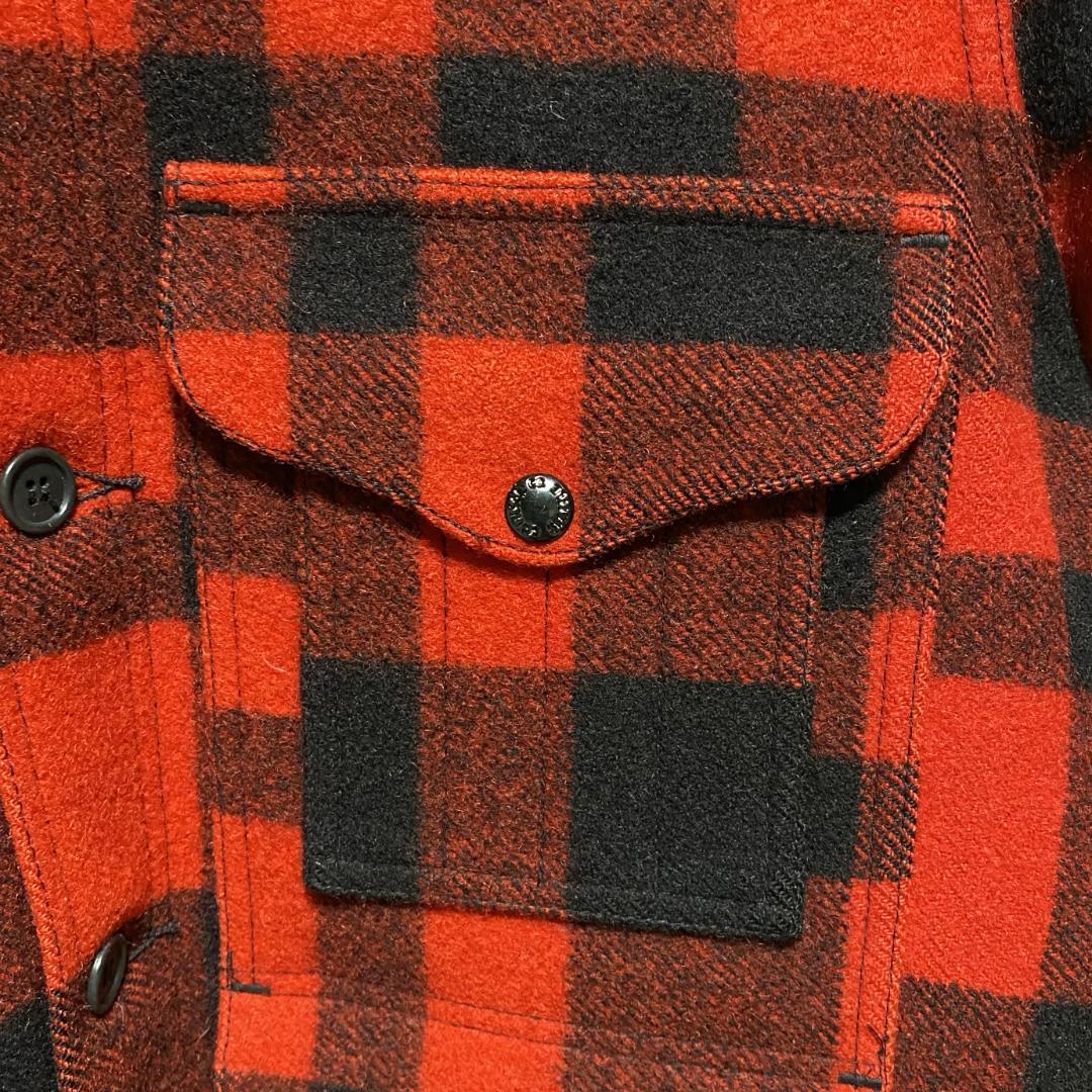 FILSON　フィルソン　マッキーノクルーザー　シングルマッキーノ　38　レッド