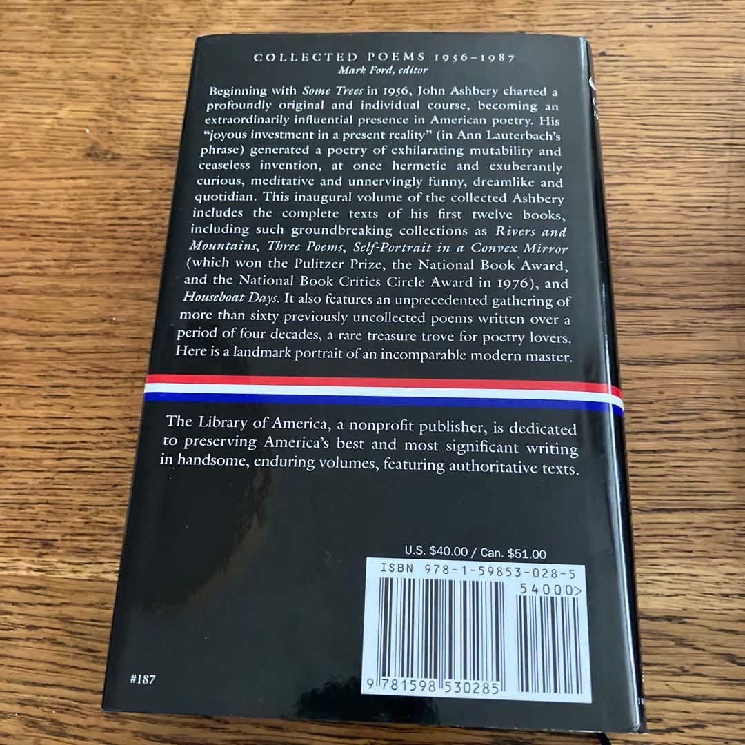 ジョン・アシュベリー詩集 2巻セット 希少　John Ashbery