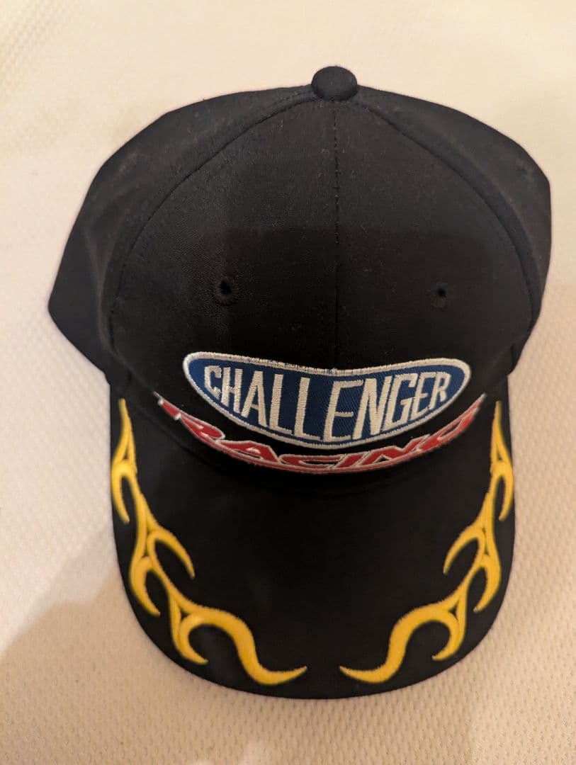 CHALLENGER レーシングキャップ ブラック フリーサイズお値下げ可