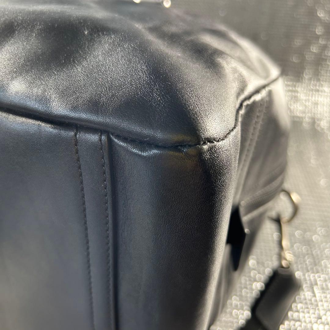 COACH レザー 2WAY レキシトンボストンバッグ F70668 ブラック
