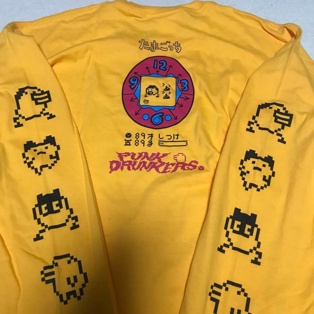 pu nkdr unkers L たま ごっち Tシャツ バン ダイ ロンt