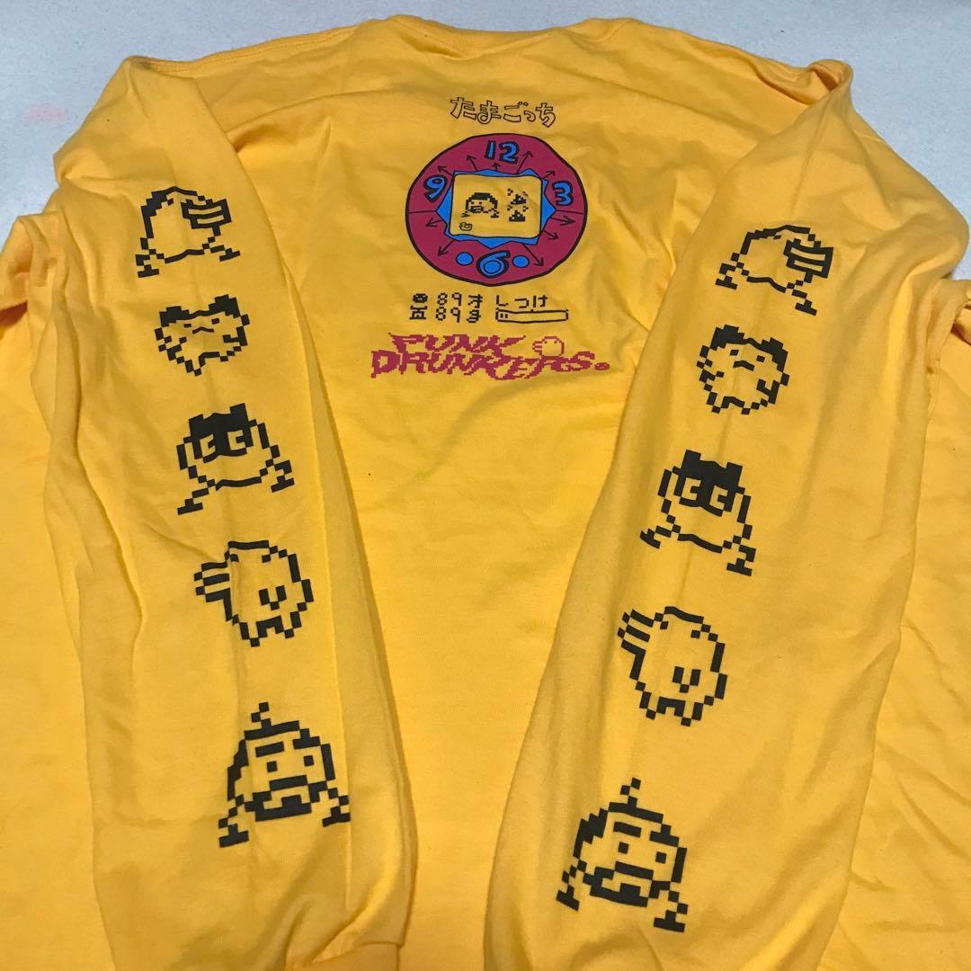 pu nkdr unkers L たま ごっち Tシャツ バン ダイ ロンt