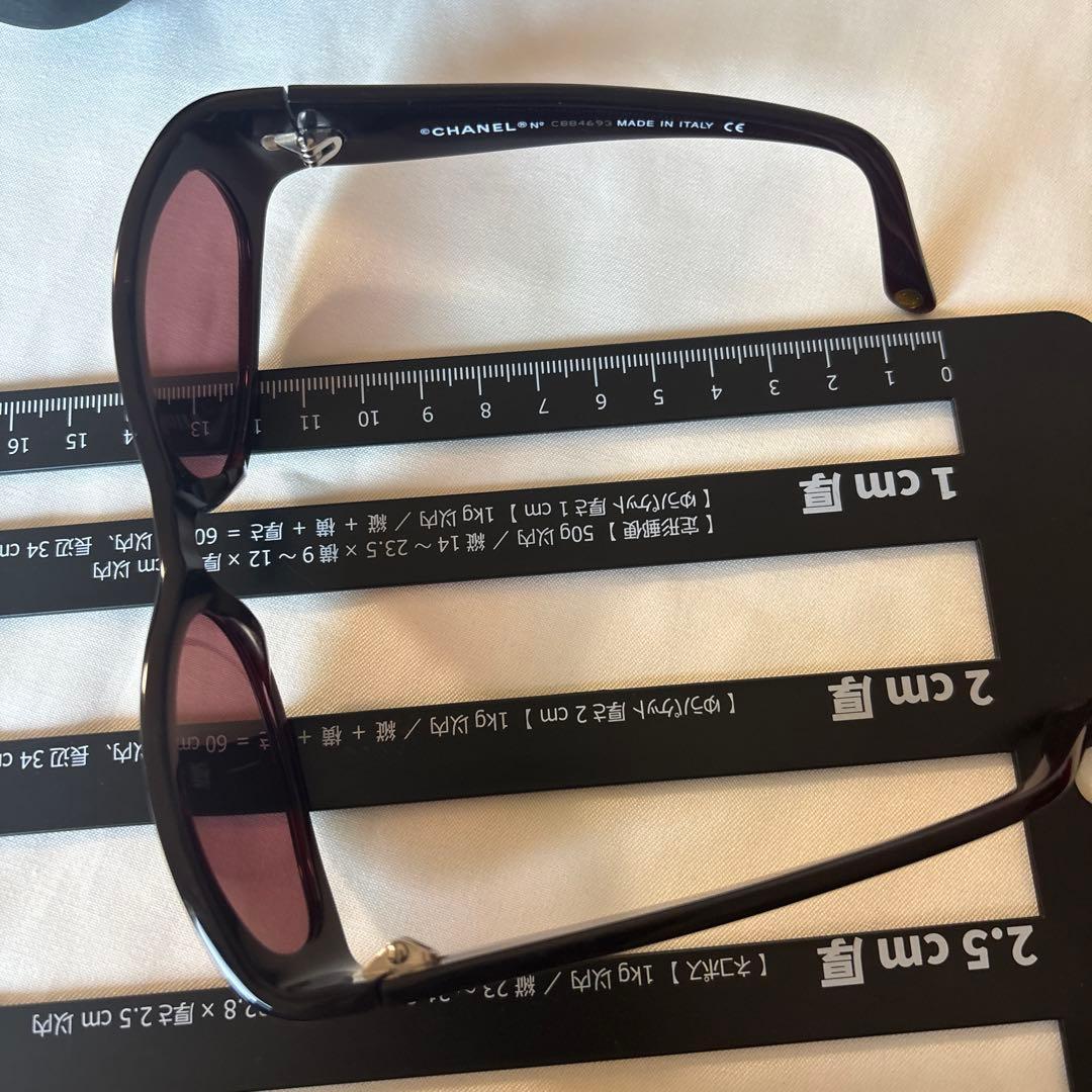 CHANEL サングラス ピンクレンズ