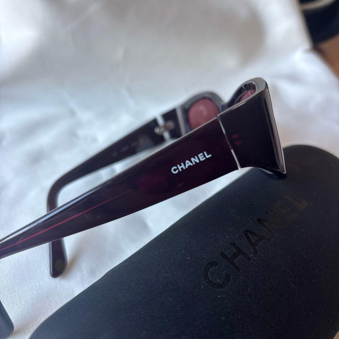 CHANEL サングラス ピンクレンズ