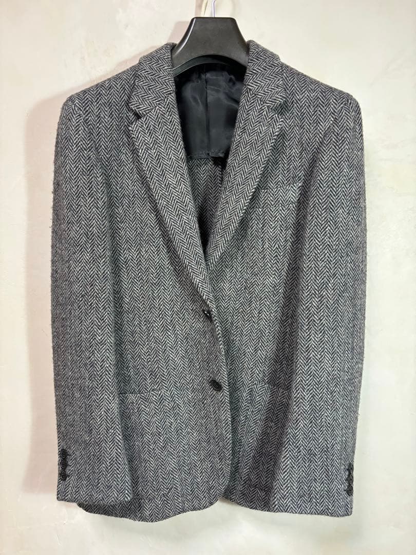 TOMORROWLAND×Harris Tweed 48 テーラードジャケット