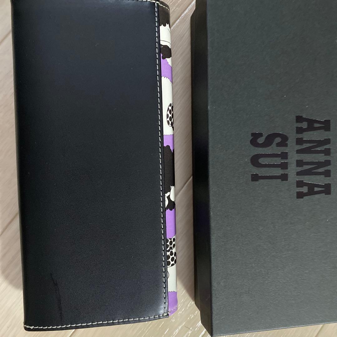 ANNA SUI×「海月姫」かぶせ長財布 箱＆値札付　牛革【新品・未使用】