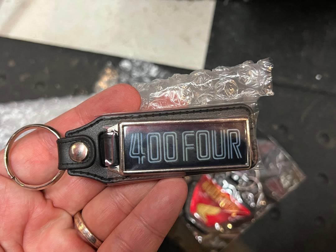 CB400F CB350F 社外テールレンズ＊中古レンズのみ＊キーホルダー＊鍵